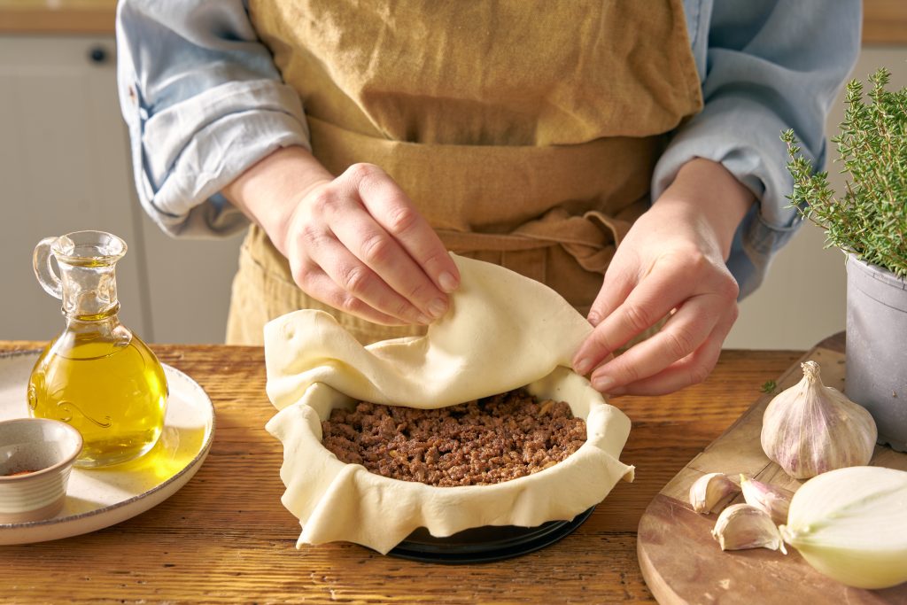 empanada style puff pastry pie step2