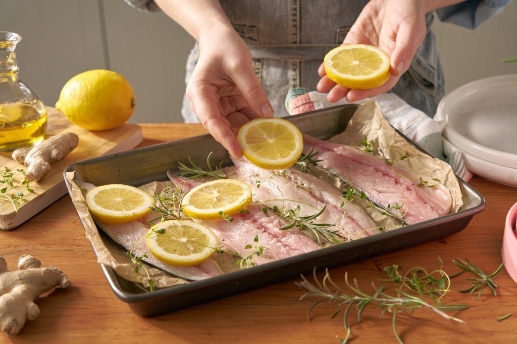 herb roasted mackerel step1