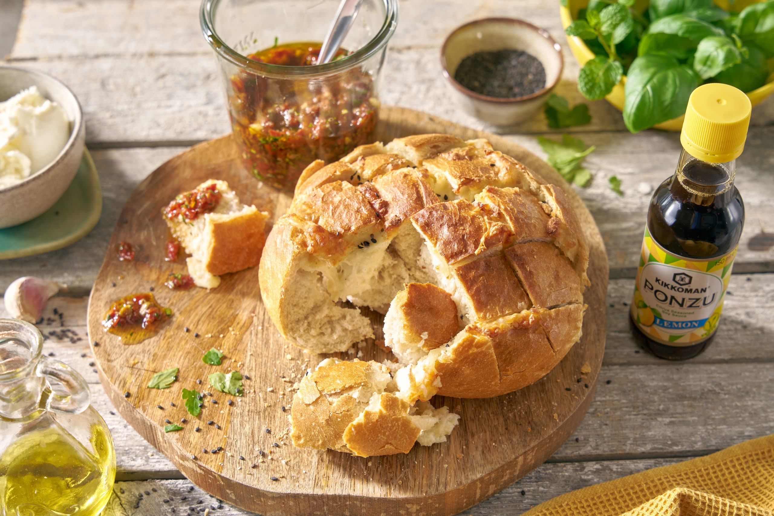 Recipes pull apart bread with dipping sauce sideshot ponzu scaled.jpg
